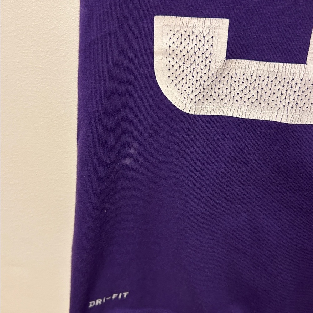 Nike Vikings T-shirt Purple Size Medium - Picture 2 of 5